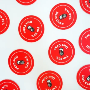Diet Coke Stickers